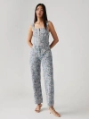 Levi's Levis Womens Floral Bustier Top Ankle Jeans In Ophelia Floral