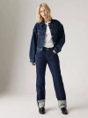 Levi's 501 '90s Cuffed Selvedge Women's Jeans 27x38 In Rinsey Rinse
