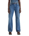 Levi's 501 90s High Rise Straight Jeans In Not My News Channel In Not My News Channel
