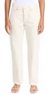 Levi's 501 90s Jeans Ecru White In Ecru White