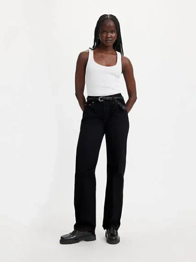 Levi's 501 '90s Women's Jeans 34x32 In Rinsed Blacktop