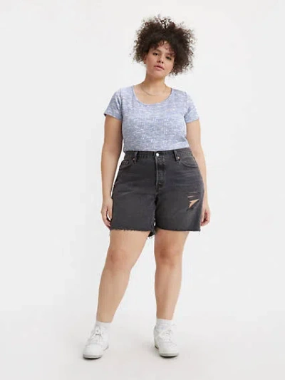 Levi's 501 '90s Women's Shorts (plus Size) 18 In Black