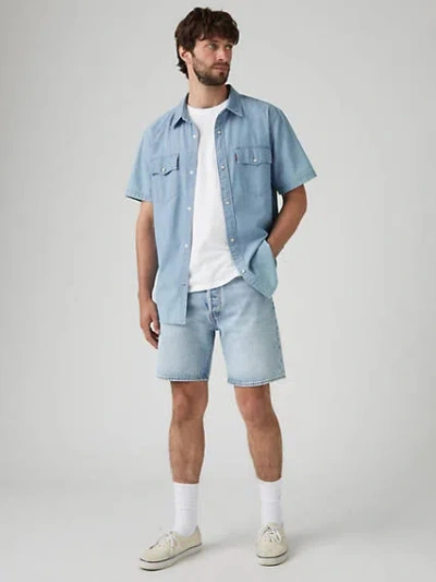 Levi's 501 '93 Straight Fit Men's Shorts 36 In Perish Blue