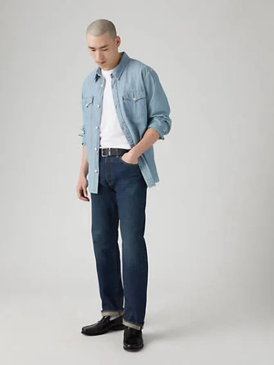 Levi's 501 '93 Straight Fit Selvedge Men's Jeans 40x32 In The Walls