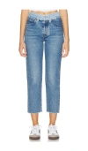 Levi's 501 Cropped Straight-leg High Rise Jeans In Splitting Hairs