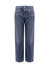 Levi's 501 Cropped Jeans In Blue