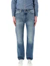Levi's Cotton Jeans In Feeling Powerful Mid Blue