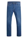 Levi's Mens A Step Ahead 502 Tapered-leg Stretch-denim Jeans In Blue