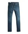 Levi's 511 Logo-patch Straight-leg Jeans In Blue
