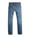 Levi's 501 Mid-rise Straight-leg Jeans In Blue