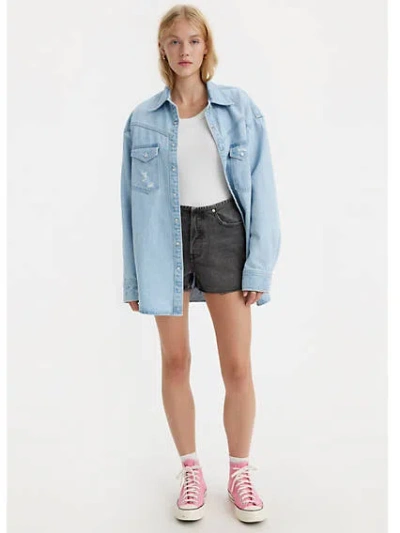 Levi's 501 Mini Waist Women's Shorts 24 In Waist Not Want Not