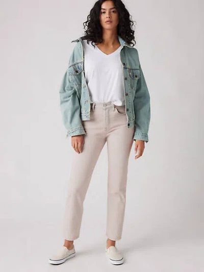 Levi's 501 Original Cropped Women's Jeans 33x28 In Candy Floss