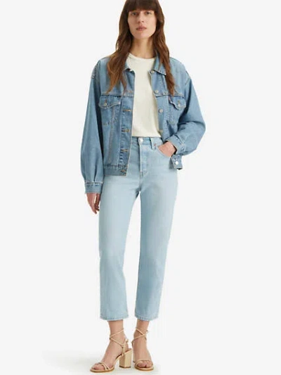 Levi's 501 Crop Jeans In Wow Me Over