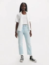 Levi's 501 Original Fit Cropped Lightweight Women's Jeans 31x26 In Memorable