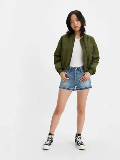 Levi's 501 Original Fit High Rise Women's Shorts 24 In Justin's Girl