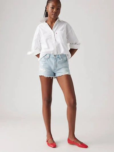 Levi's 501 Original Fit High Rise Women's Shorts 33 In Promise Me