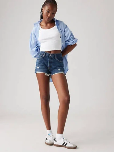 Levi's 501 Original Fit High Rise Women's Shorts 32 In Third Try