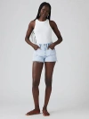 Levi's 501 Original High Rise Jean Shorts In Healing Waters Short