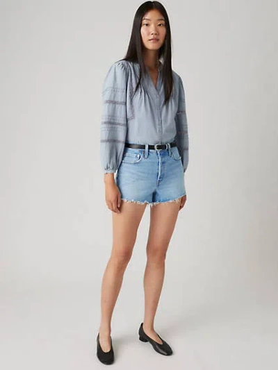 Levi's 501 Original Fit High Rise Women's Shorts 28 In No Referee Short