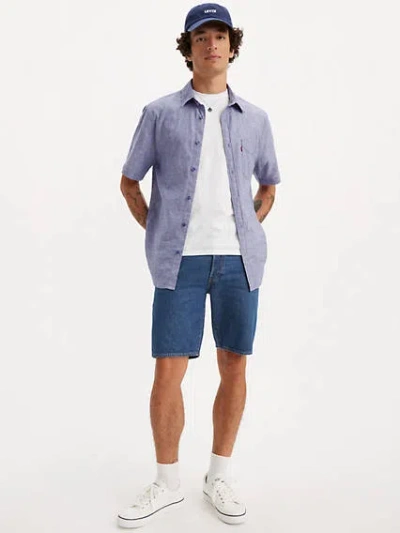Levi's 501 Original Lightweight Shorts In Chips & Dip Lightweight