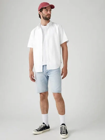 Levi's 501 Original Lightweight Shorts In Light Thread