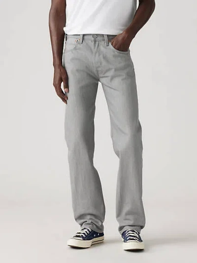 Levi's 501 Original Shrink-to-fit Men's Jeans 38x30 In Silver Rigid