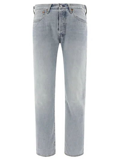 Levi's 501® Original Fit Selvedge Jeans Light Blue In Black