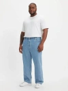 Levi's Men's Big & Tall 501 Original Straight-fit Jeans In Light Stone Wash