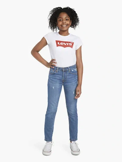 Levi's Kids' 501 Original Jeans Big Girls 7-16 8 In Athens