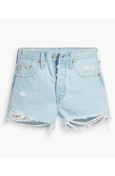 Levi's 501 Original Short In Ojai Frost In Blue