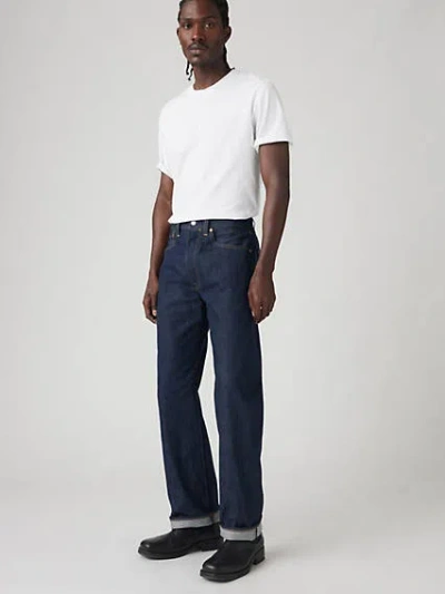Levi's 501 Original Shrink-to-fit Selvedge Men's Jeans 38x32 In Blue