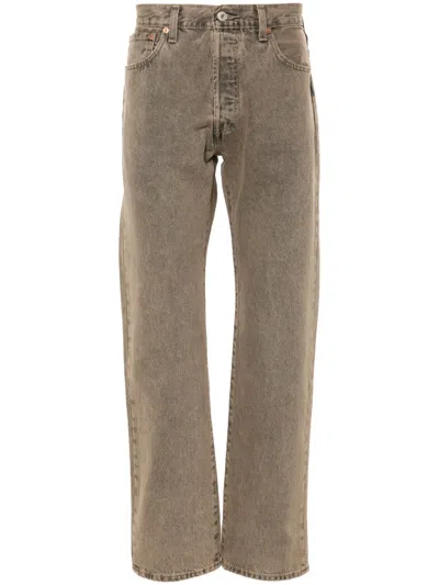 Levi's 501® Originals Straight-leg Jeans In Neutrals