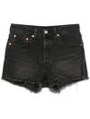 Levi's Levis 501 Original Cutoff Shorts In Black