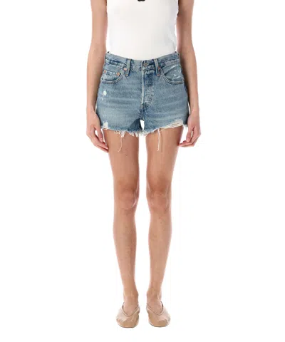 Levi's 501 Shorts In Blue