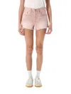 Levi's 501 Original High Rise Jean Shorts In Pink