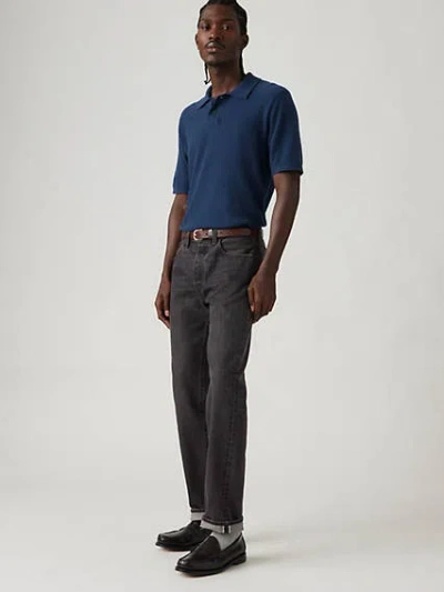 Levi's 501 Slim Taper Fit Selvedge Men's Jeans 36x30 In Fade Into Black