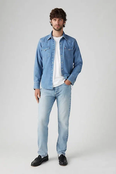 Levi's 501 Slim Taper Jeans In Blue