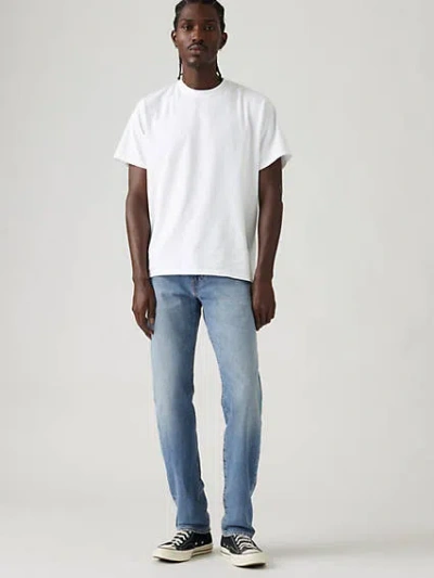 Levi's 502 Taper Fit Linen+ Denim Men's Jeans 38x30 In The New Blue