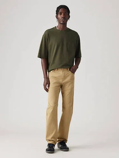 Levi's 502 Taper Fit Men's Jeans 38x32 In Brown