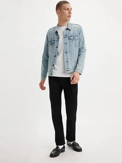 Levi's 502 Taper Fit Men's Jeans 42x30 In Black