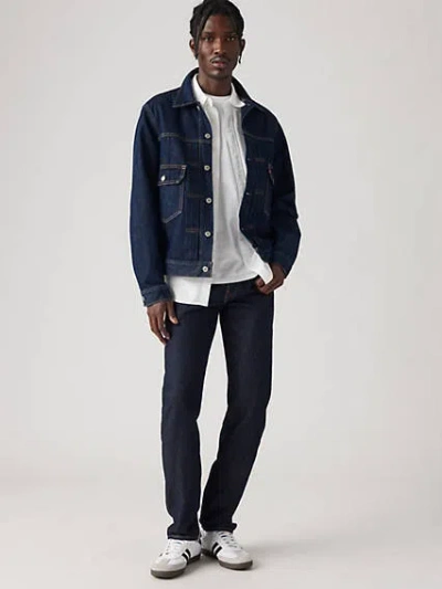 Levi's 502 Taper Fit Men's Jeans 38x30 In Mid Knight Rinse