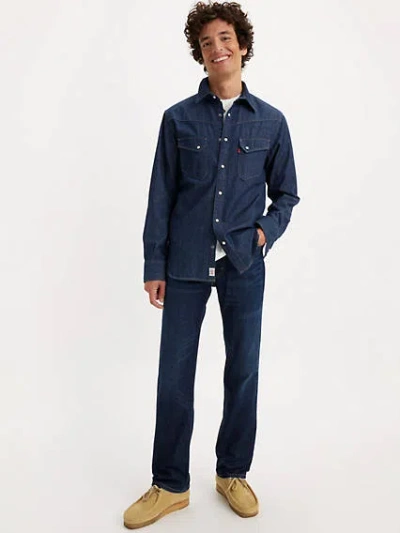 Levi's 505 Regular Fit Men's Jeans 42x32 In Nail Loop Knot