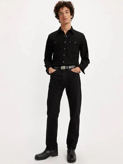 Levi's 505 Regular Jeans In Black