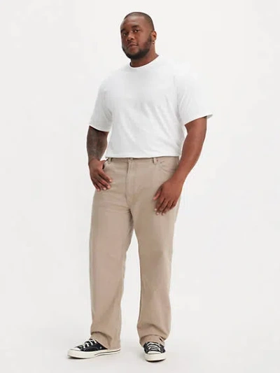 Levi's 505 Regular Fit Men's Jeans (big & Tall) 46x36 In Desert Taupe
