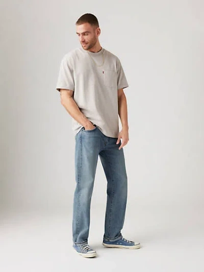 Levi's 505 Regular Fit Selvedge Men's Jeans 38x32 In Gotta Be There