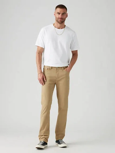 Levi's 511 Slim Fit All Seasons Men's Pants 34x34 In Harvest Gold All Seasons Tech