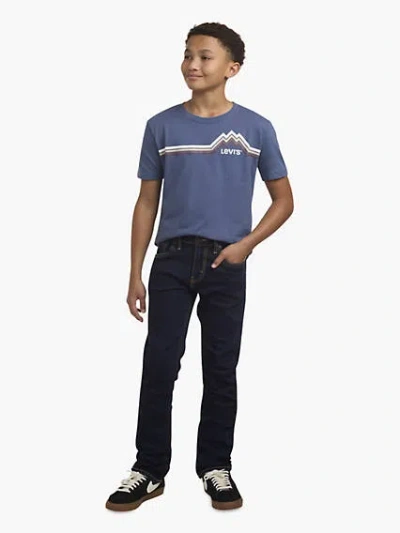 Levi's Kids' 511 Slim Fit Big Boys Eco Performance Jeans 8-20 8 In Black