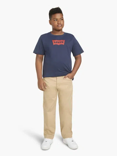 Levi's 511 Slim Fit Brushed Sueded Big Boys Pants 8-20 8 In Harvest Gold
