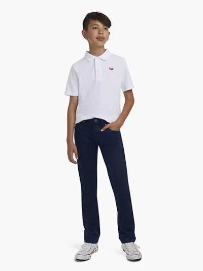 Levi's Kids' 511 Slim Fit Brushed Sueded Pants Big Boys 8-20 8 In Blue