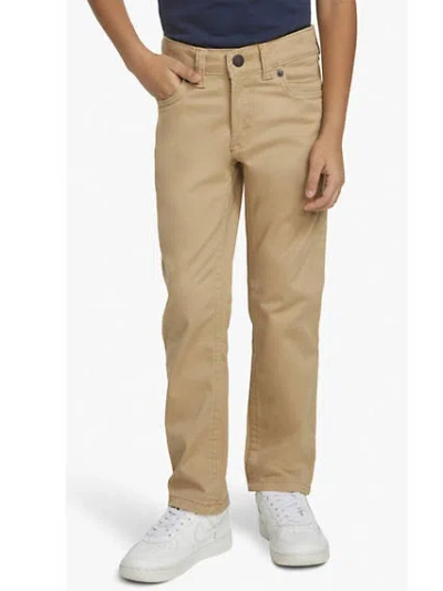 Levi's 511 Slim Fit Brushed Sueded Pants Little Boys 4-7x 7x In Harvest Gold